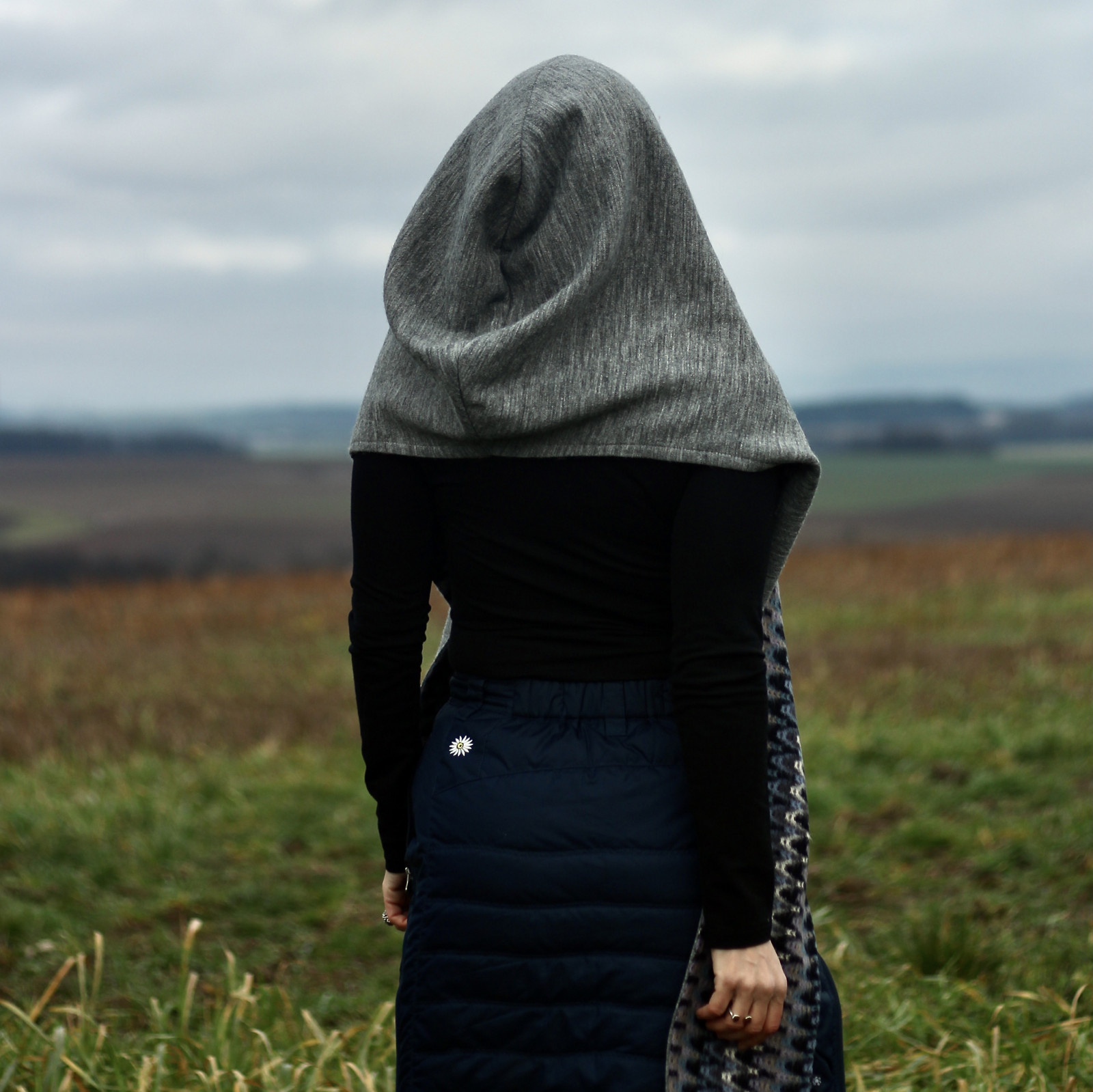 Oboustranný kapucošál